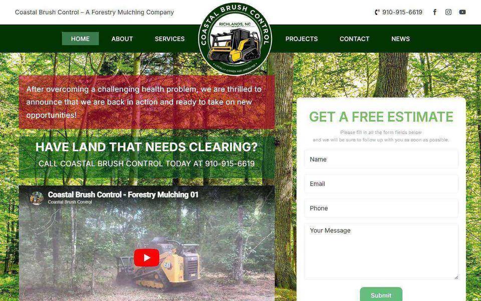 Coastal Brush Control