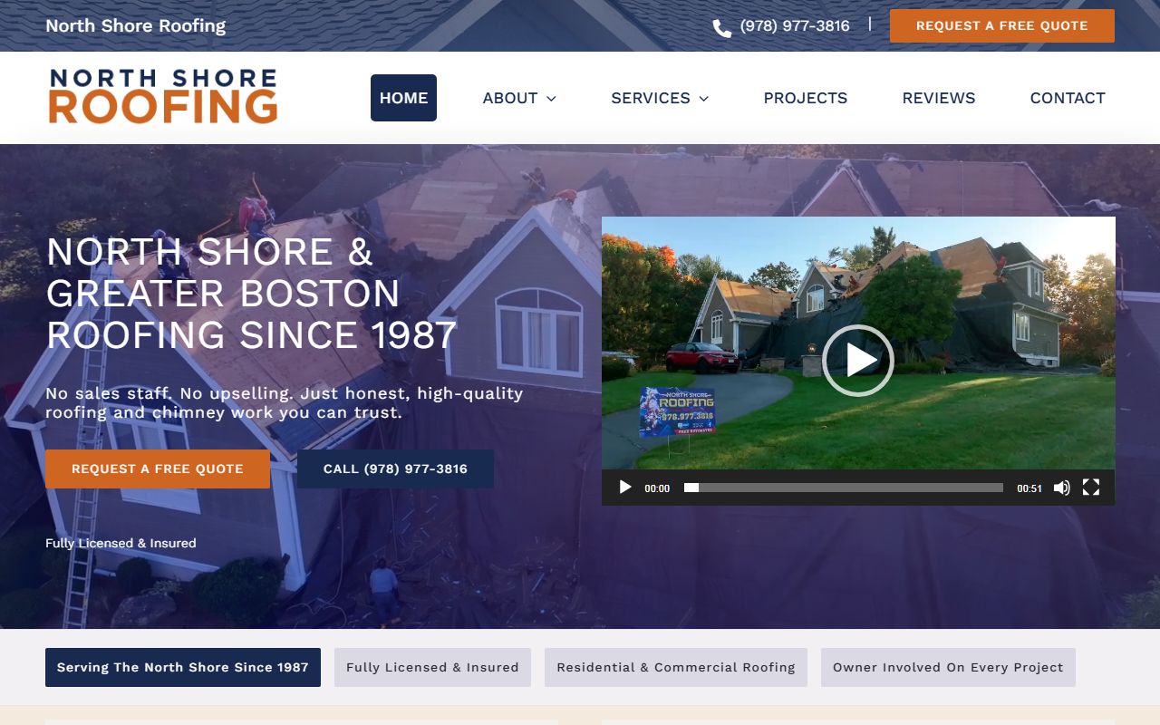 North Shore Roofing MA