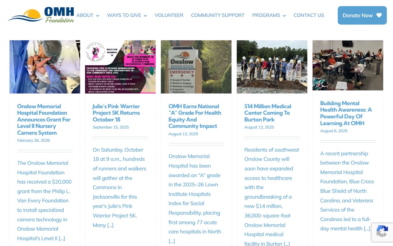 Onslow Memorial Hospital Foundation